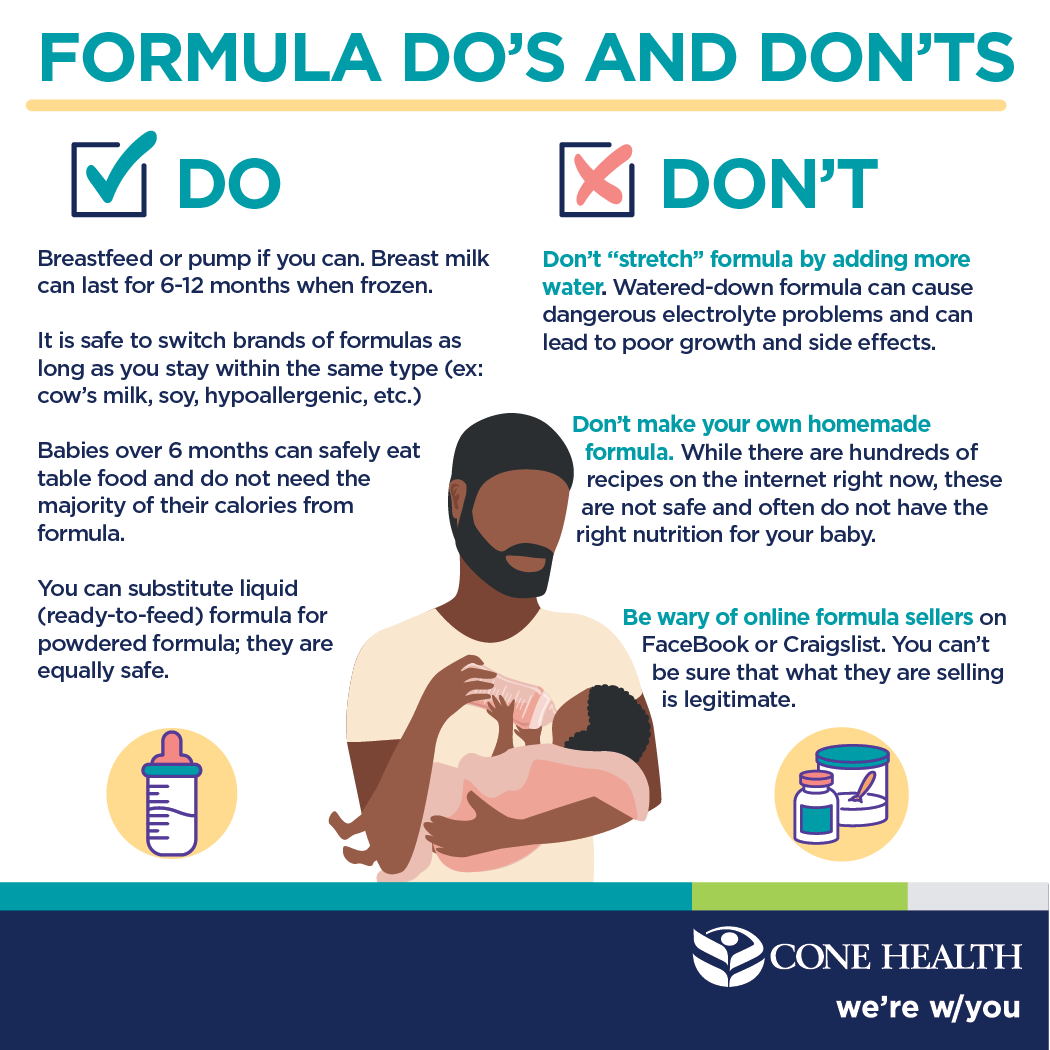 The dos and don'ts of safe formula feeding - Today's Parent